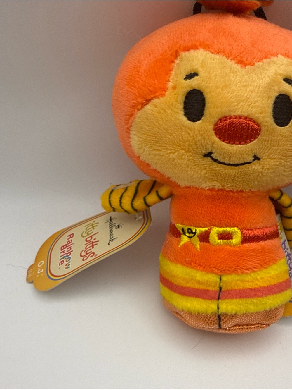 Hallmark Itty Bittys Rainbow Brite Sprites Twink and O.J. plush 4" W/ Tags - Picture 4 of 15